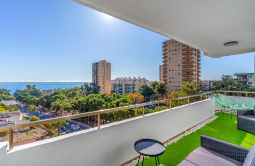 Aguadulce Apartment | Apartamento Pura Vida! Vistas al mar, playa a 5 min. Terraza, WiFi y A/A.