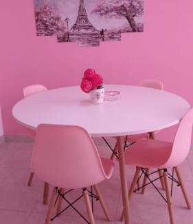 Praia do Morro Apartment | Apartamento rosa