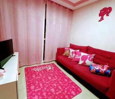 Praia do Morro Apartment | Apartamento rosa