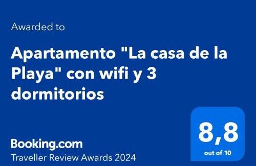Playa de Arinaga Apartment | Apartamento vacacional "La casa de la Playa" con wifi y 3 dormitorios