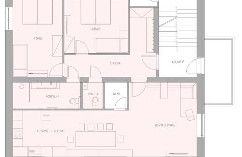 Bystrice nad Pernstejnem Apartment | Apartmány Na Luční