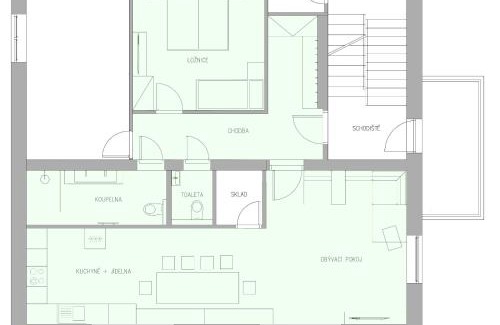 Bystrice nad Pernstejnem Apartment | Apartmány Na Luční