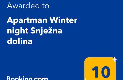 Jahorina Apartment | Apartman Winter night Snježna dolina