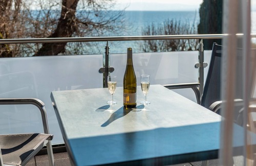 Immenstaad am Bodensee Apartment | Apartment 'Typ A2' with Shared Terrace, Shared Garden and Wi-Fi