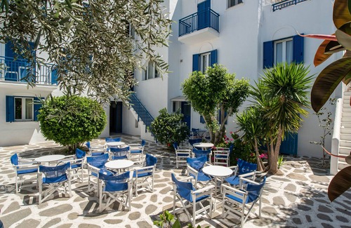 Paros Apartment | Apartment '9' with Mountain View, Wi-Fi and Air Conditioning