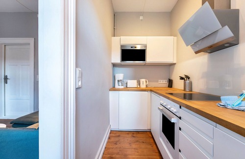 Flensburg Apartment | Apartment 'Altstadtbummel' with Wi-Fi