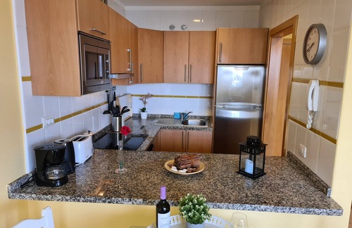 El Medano Apartment | Apartment Barraquito, balcony with sea view, close to the beach, wifi, ideal for surfers