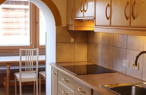 La Valle Apartment | Apartment 'Ciablun Sas Dla Crusc' with Mountain View, Shared Terrace and Wi-Fi