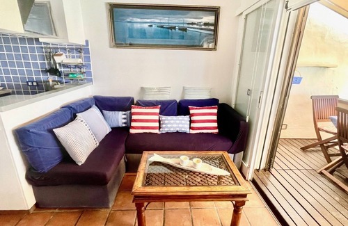 Cap d'Artrutx Apartment | Apartment with great Sea Views and Community Swimming Pool and private parking.