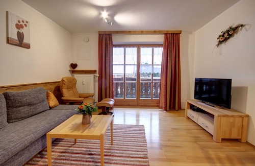 Inzell Apartment | Apartment Frillensee for 2-3 persons with balcony, 50 sqm, 1 bedroom, TV