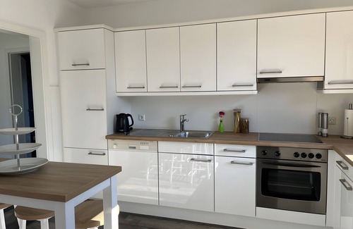 Herscheid Apartment | Apartment 'Haus Blumenglück' with Private Terrace, Shared Garden and Wi-Fi