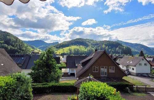 Oppenau Apartment | Apartment 'Höfleblick' with Mountain View, Balcony and Wi-Fi