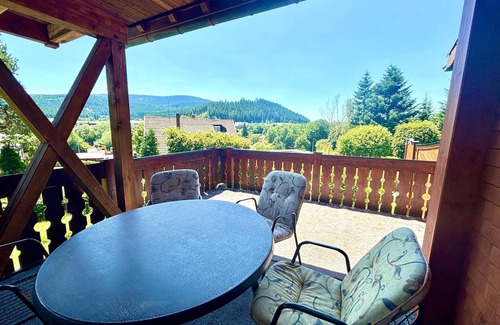 Titisee-Neustadt Apartment | Apartment 'Hüsli' with Mountain View, Shared Terrace and Wi-Fi