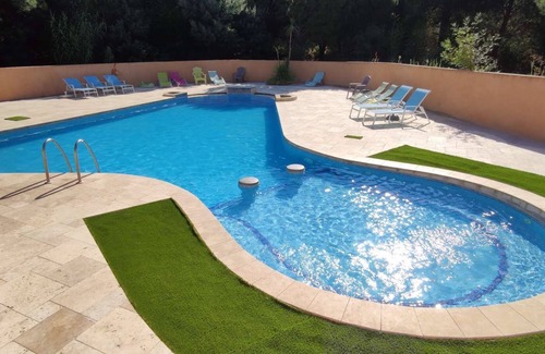 Plage d'Argeles Apartment | Apartment in a pine park with swimming pool - C6