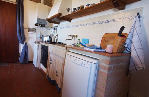 Gaiole in Chianti Apartment | Apartment in Tuscan stone house, surrounded by nature with private pool