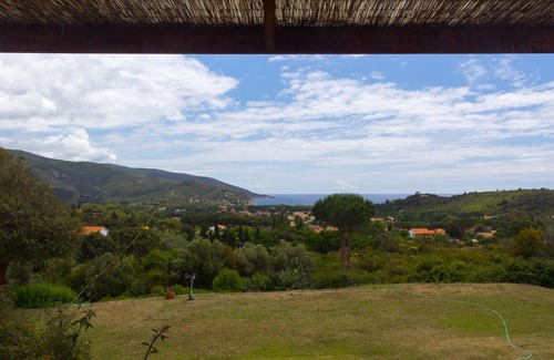 Marina di Campo Apartment | Apartment in the hills, in the green, with wonderful sea view on Elba Island