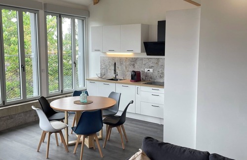 Nerac Apartment | Apartment in the center of Nérac with view and sauna