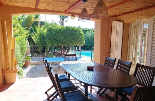 Plaine de la Brague Apartment | Apartment in villa with private pool and garden, 3 bedrooms, warm welcome.