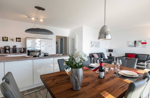 Garz Apartment | Apartment Karat with penthouse flair - Oasis on the lagoon - Karat (4-5)
