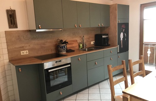 Wolfach Apartment | Apartment 'Leibgeding' with Balcony and Wi-Fi