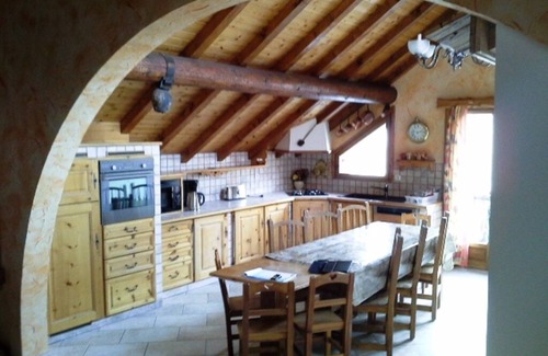 Valloire Apartment | Apartment Lupins 150 M2 4 bed. jacuzzi, large south balcony, exceptional view