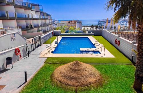 Los Llanos Apartment | Apartment Marinsa Beach- Sea View-Roof terrace by Interhome