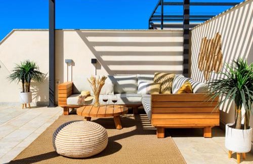 Los Llanos Apartment | Apartment Marinsa Beach- Sea View-Roof terrace by Interhome
