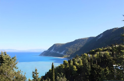 Agios Nikitas House | Apartment 'Myrto Homes Agios Nikitas Lefkada 4' with Sea View, Wi-Fi and Air Conditioning