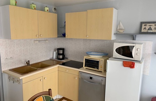 Fort-Mahon-Plage Apartment | Apartment near beach, 2 bedrooms, balcony, garage