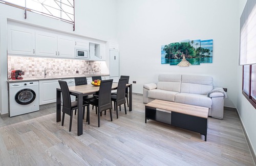 Isla Cristina Apartment | Apartment "Ocean Suites A5" with Terrace and Wi-Fi