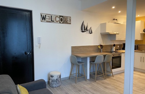 Wimereux Apartment | Apartment on seawall - Côte d'opale Wimereux -near beach-wifi
