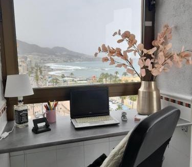 Fuengirola City Centre Apartment | Apartment on the harbor, first line with beautiful sea view in 4 star hotel