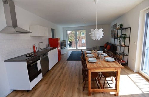 Rhein-Erft-Kreis District Apartment | Apartment "Paris" 77m² |Cologne|Messe|Phantasialand|Bonn