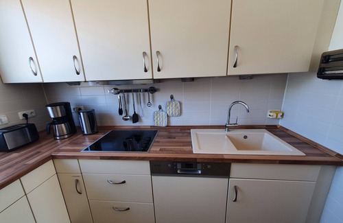 Laboe Apartment | Apartment 'Penthouse Laboe' with Sea View, Private Terrace and Wi-Fi