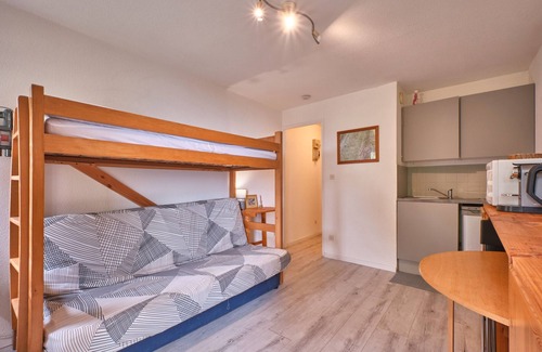 Prapoutel Apartment | Apartment 'Prapoutel Pied Des Pistes' with Mountain View and Balcony