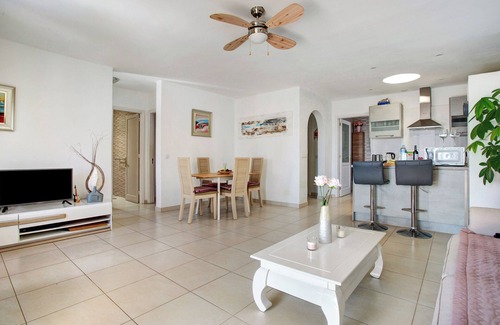 Playa Blanca Apartment | Apartment Puerto Chico P with Sea View, Pool, Terrace & Wi-Fi