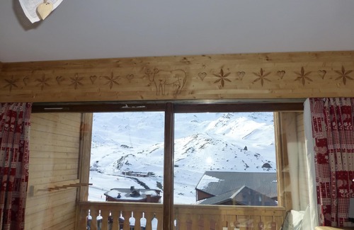 Val-Thorens Apartment | APARTMENT south at the foot of the slopes 4 pers. 32 m²- WIFI-Beau Soleil - SATURDAY to SATURDAY