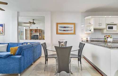 Nerja Apartment | Apartment 'Superb Nerja' with shared pool, Wi-Fi, Air-Con, near Burriana Beach