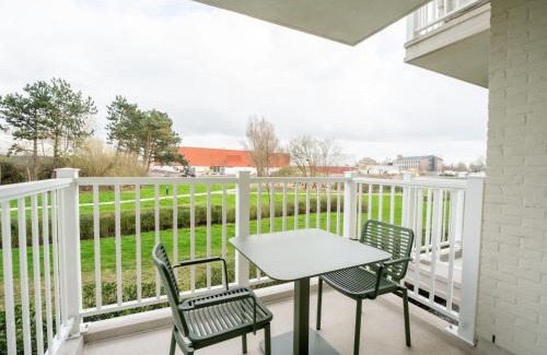 Blankenberge Apartment | Apartment Whispering Waves with parking & terrace by Interhome
