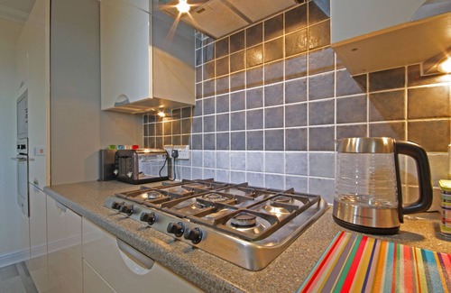 Nairn Apartment | Apartment with balcony overlooking golf course, Moray Firth, mountains and hills