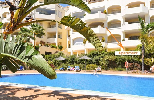Nikki Beach Apartment | Apartment with large terrace, communal pool. Walking distance sandy beach!