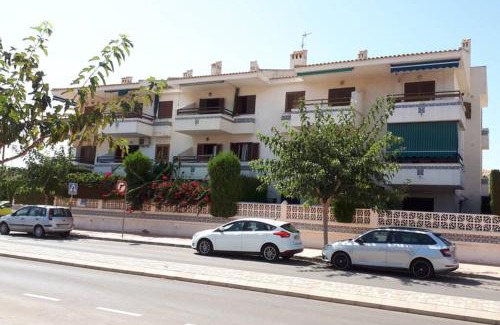 Santiago de la Ribera Apartment | Apartment with private balcony