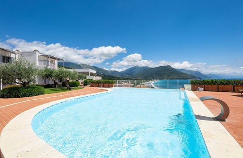 Villammare Apartment | Apartment with terrace. Shared pool. 150 metres from beach