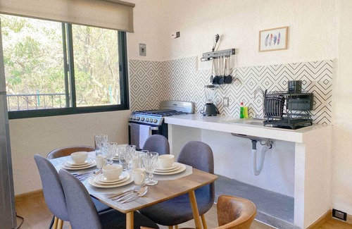 Tepoztlan Apartment | Apartment with View of the Tepoztlán Mountains