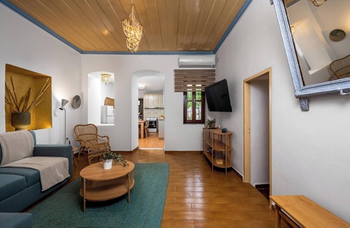 Symi Apartment | Apartment with village view
