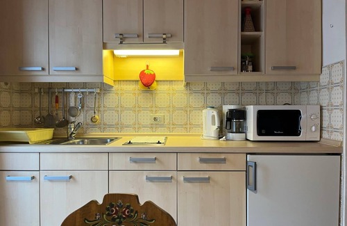 Fie allo Sciliar Apartment | Apartment 'Wohnung 1' with Mountain View, Shared Pool and Wi-Fi