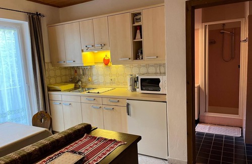 Fie allo Sciliar Apartment | Apartment 'Wohnung 1' with Mountain View, Shared Pool and Wi-Fi