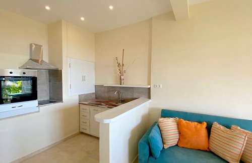 Barbati Villa | Apatament Nissaki Suite Artemis for 4 persons, with sea view in Corfu.