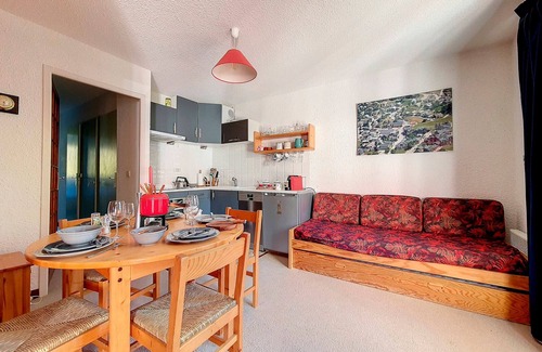 Saint-Martin-de-Belleville Apartment | Appartement lumineux A proximité des pistes Balcon