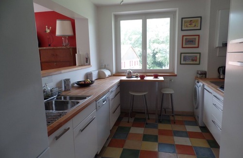 Gerardmer Apartment | Appart 100 m² Downtown in garden 2 Ha 300 m from the Lake (garden & lake views)